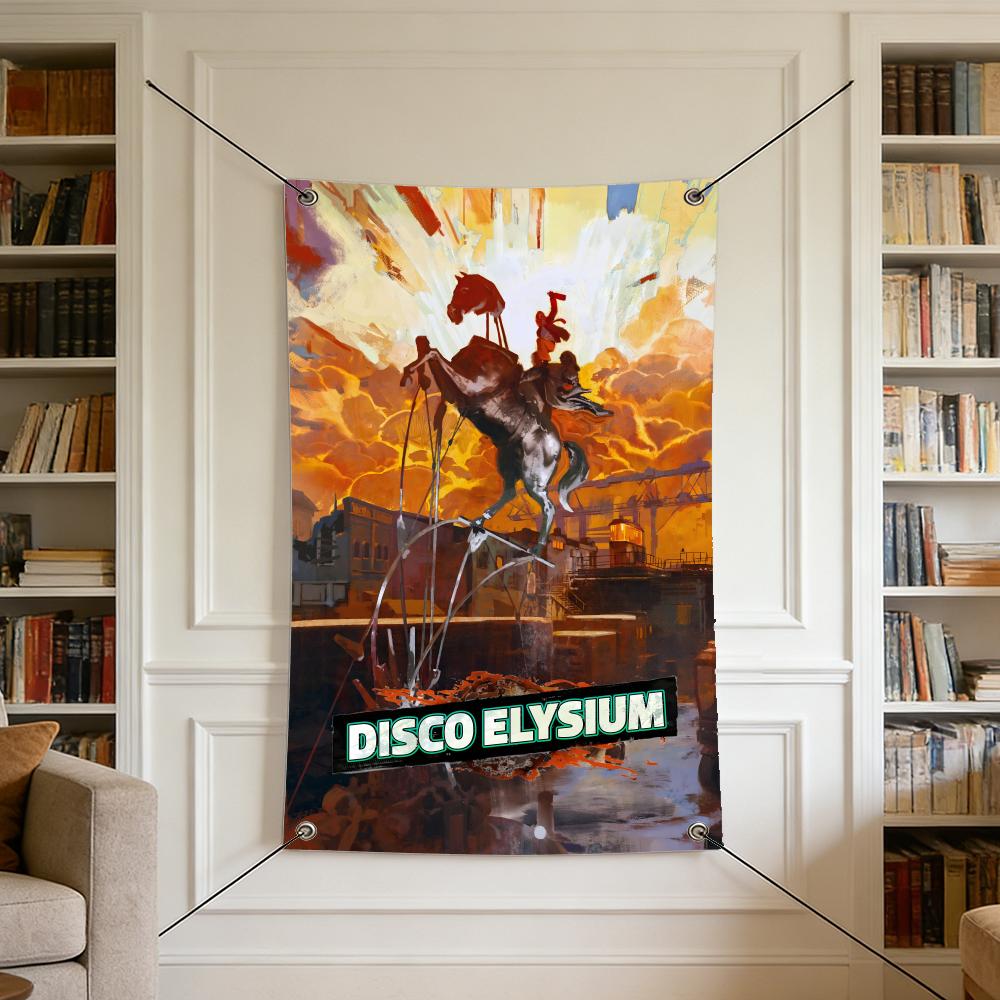 Party Games Stream - Game D-Disco E-Elysium Flags Flags are