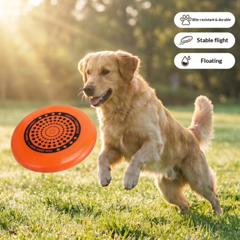Frisbee Freestyle Disc - Dog Frisbee 27CM Durable Chew Resistant
