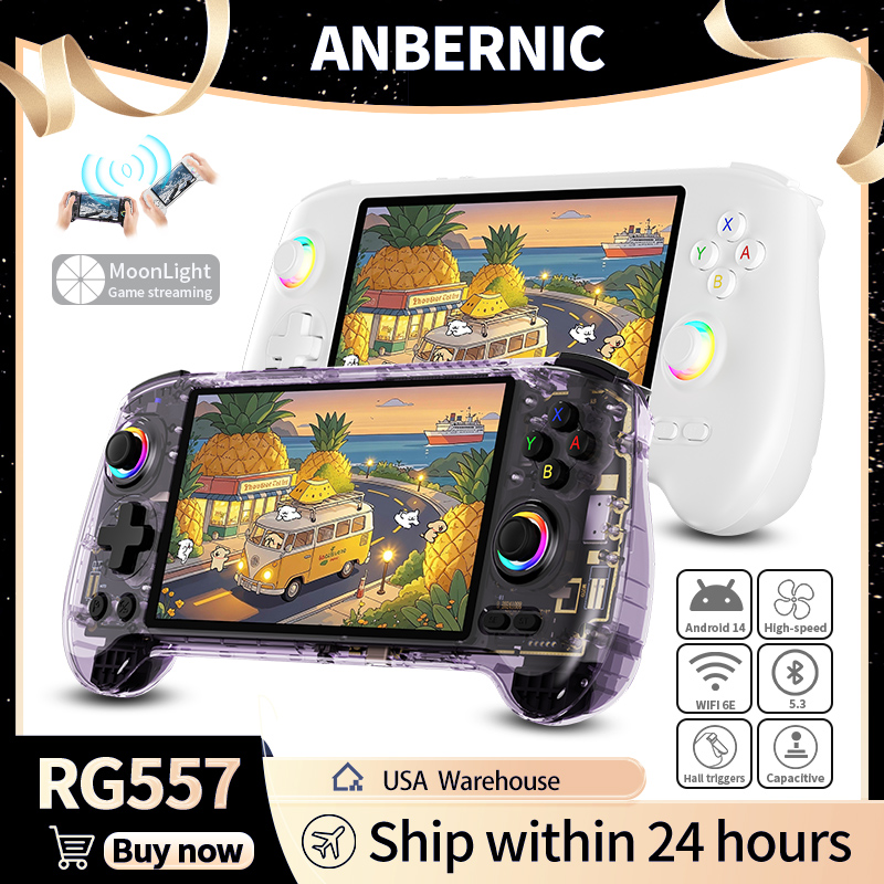 Party Games Stream - ANBERNIC RG557 Handheld Game Console Dimensity