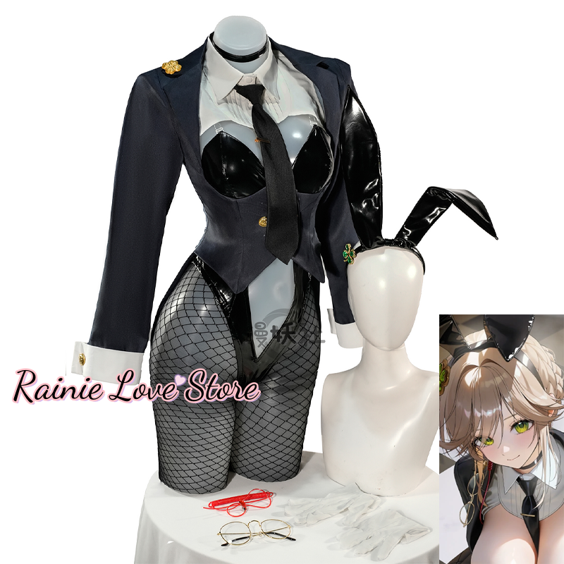 Party Games Bunny - Game Nikke Ade Cosplay Costume Goddess