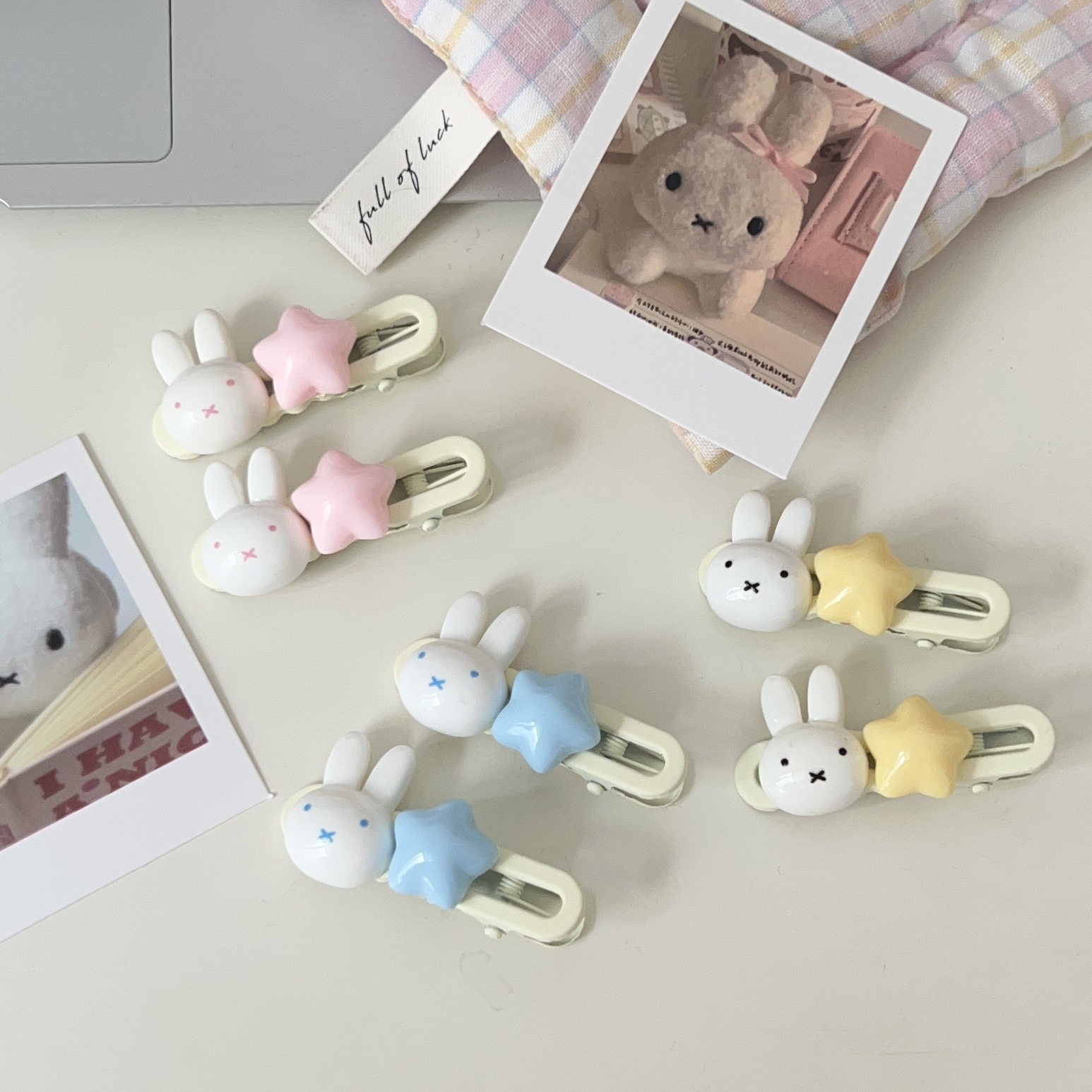 Miffy Star Hair Clip Kawaii Du - Party Games Crazy ulasan dan harga