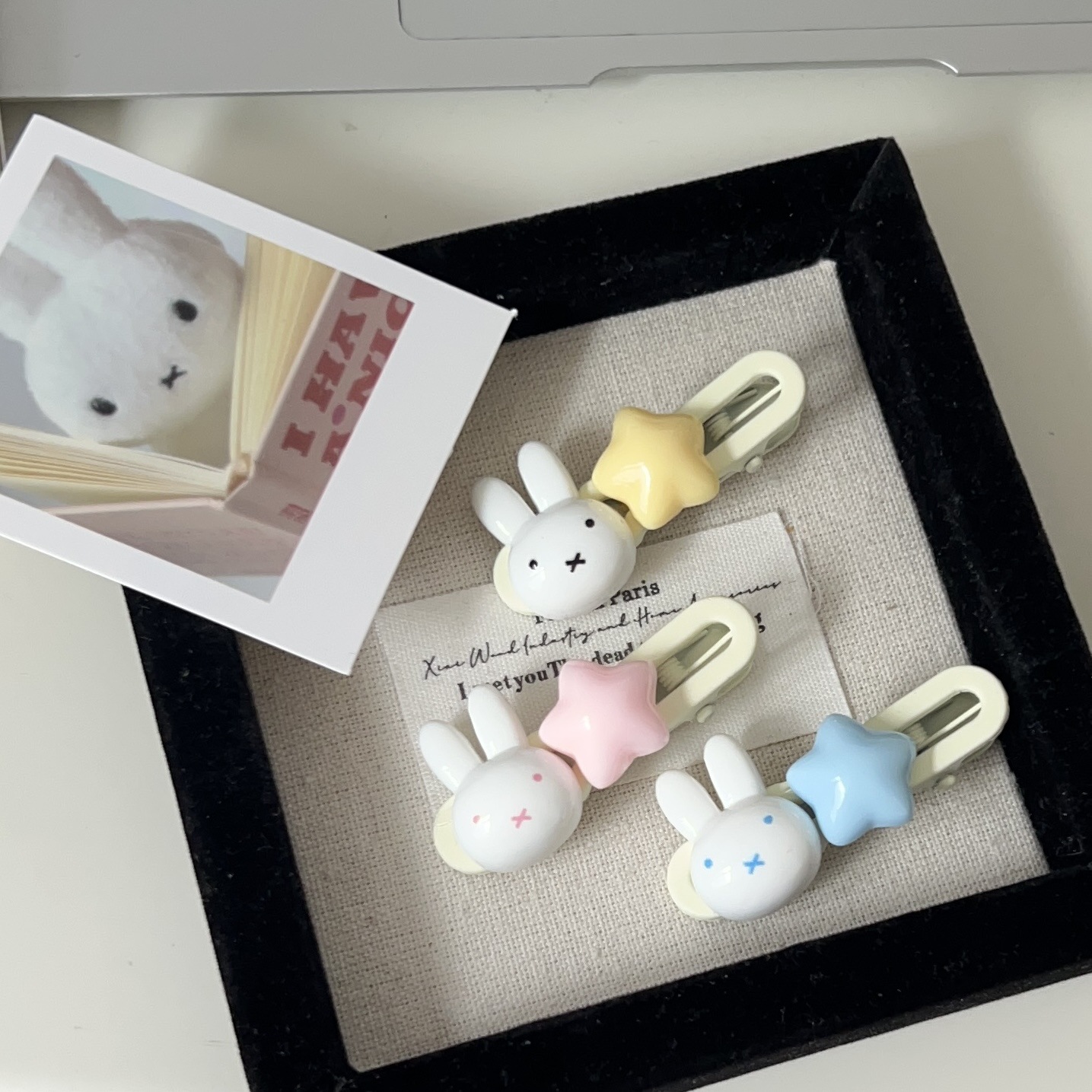 Miffy Star Hair Clip Kawaii Du - Party Games Crazy ulasan dan harga