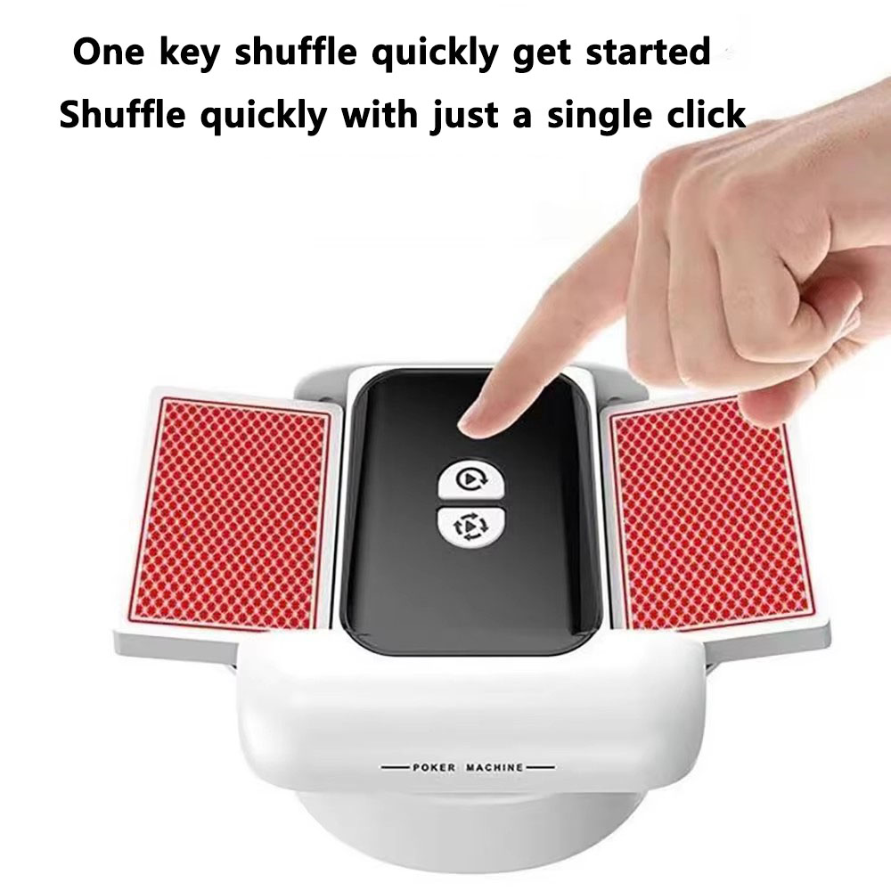 Rechargeable Automatic Card Sh - Party Games At Home ulasan dan harga