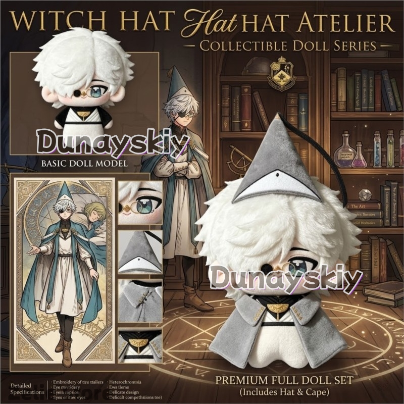 Witch Hat Atelier Qifrey 10cm  - Party Games Best ulasan dan harga