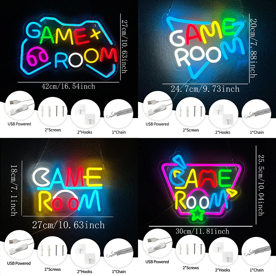 LED Light Up Sign For Bedroom, - Party Games Best ulasan dan harga
