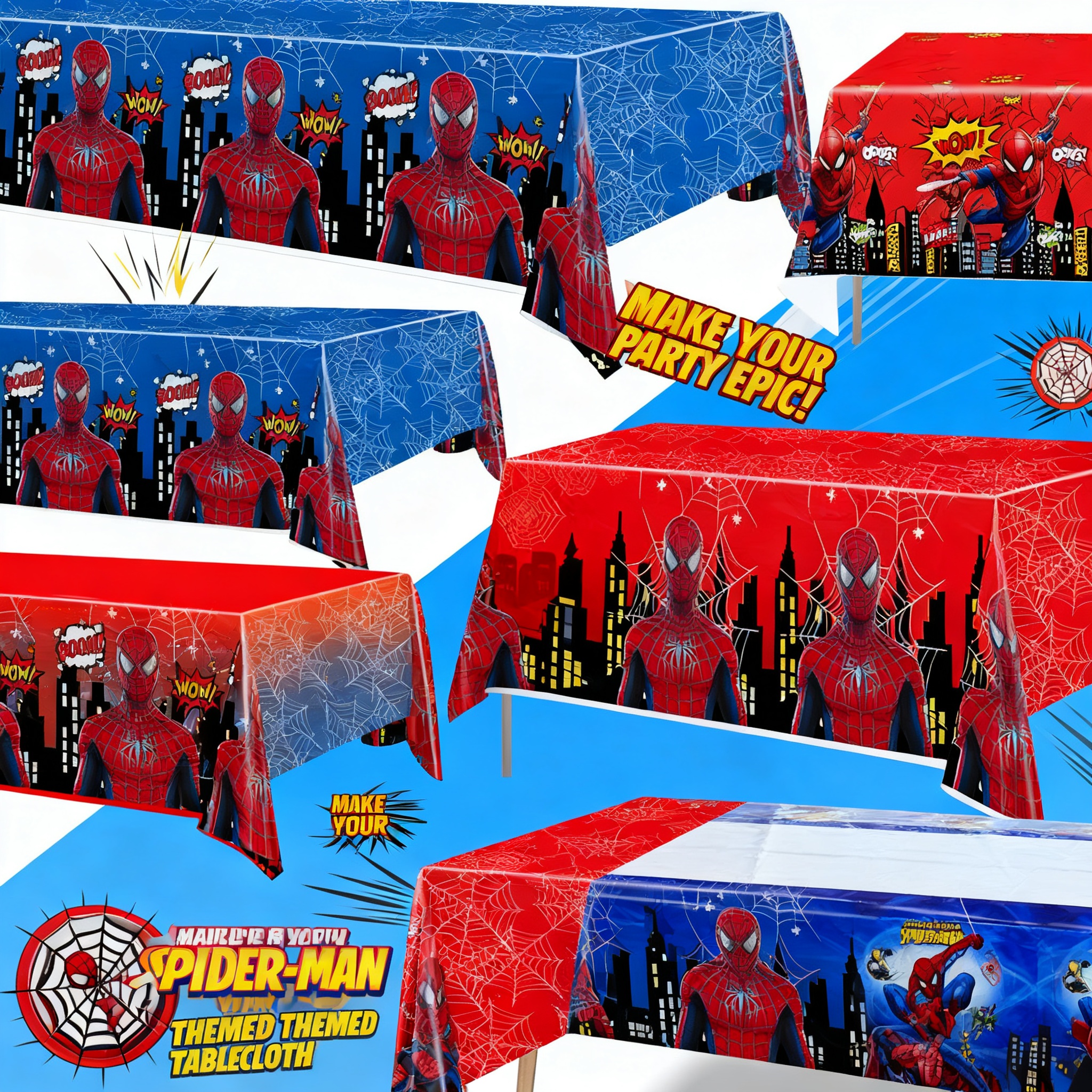 Spiderman Birthday Party Suppl - Party Games Crazy ulasan dan harga
