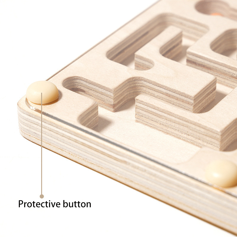 Small Wooden Balance Bead Maze - Party Games At Home ulasan dan harga