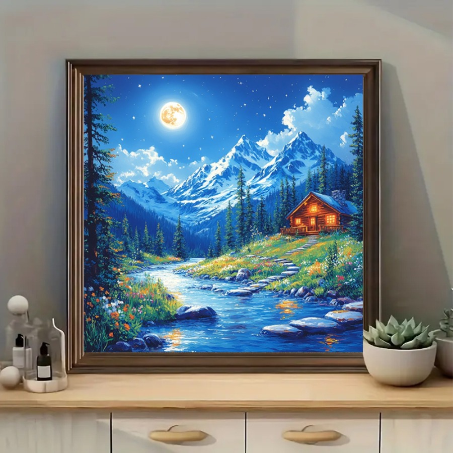 Moonlight Snow Mountain Cottag - Party Games Stream ulasan dan harga