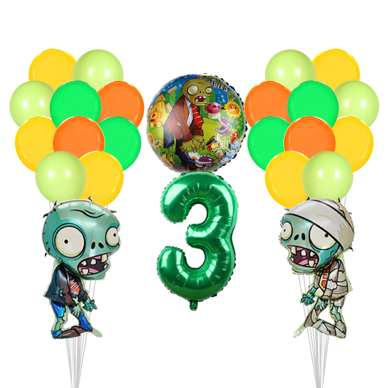 Plants vs Zombies Game Balloon - Party Games Bunny ulasan dan harga