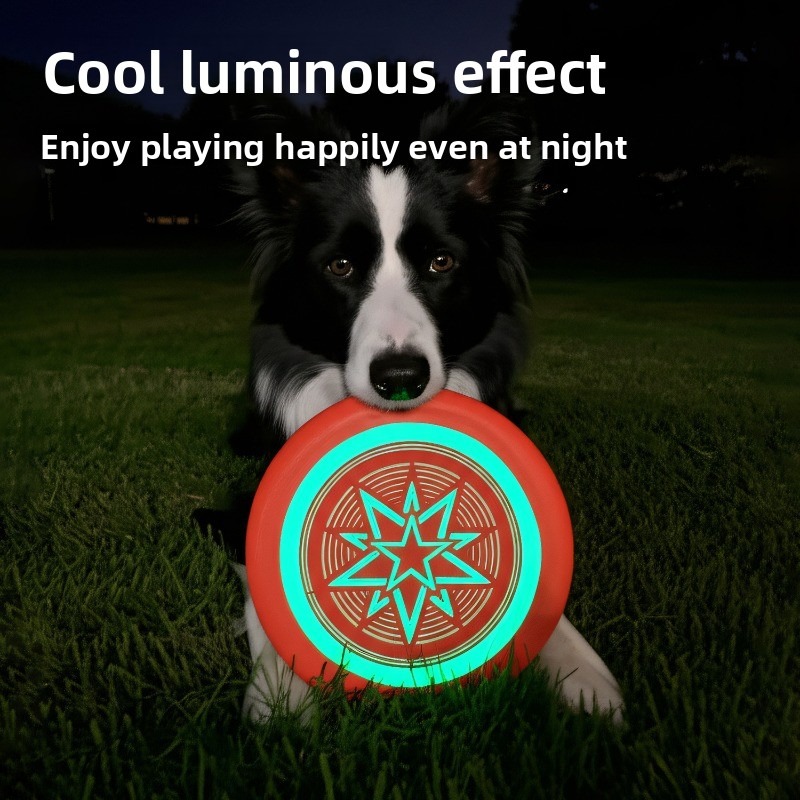 Glow in the Dark Dog Frisbee,  - Frisbee Freestyle Disc ulasan dan harga