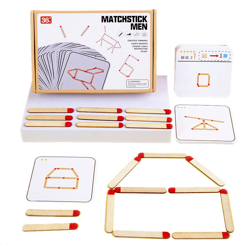 Montessori Matches Puzzles Gam - Party Games At Home ulasan dan harga
