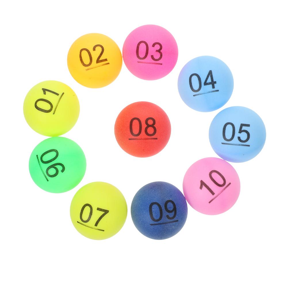 50 Pcs Colorful Number Balls P - Party Games Jenga ulasan dan harga