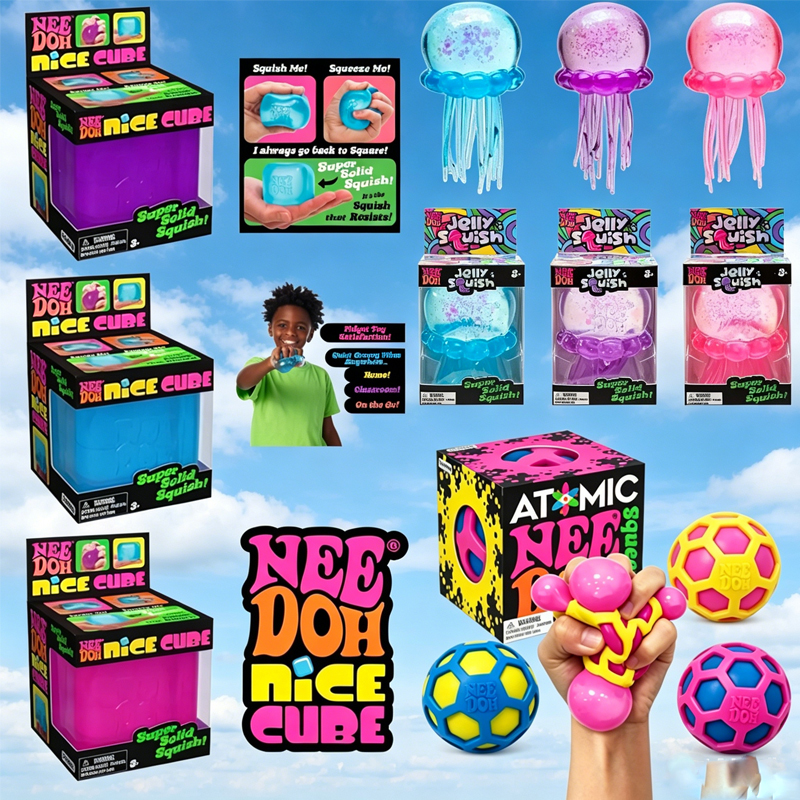 NeeDoh Squishy/; Schylling Ato - Party Games Crazy ulasan dan harga