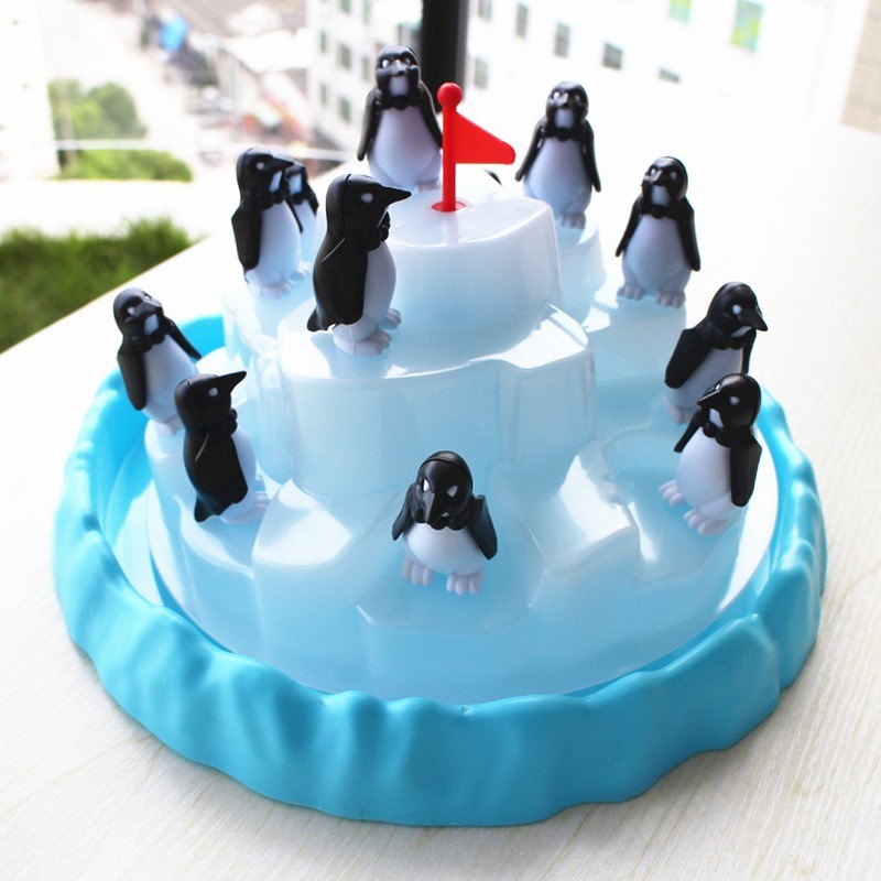 Iceberg Stacked Penguin Balanc - Party Games No Props ulasan dan harga
