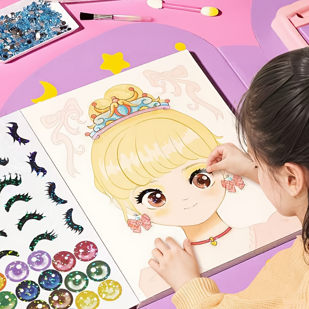 DIY Facial Sticker Book, with  - Book Party Games ulasan dan harga