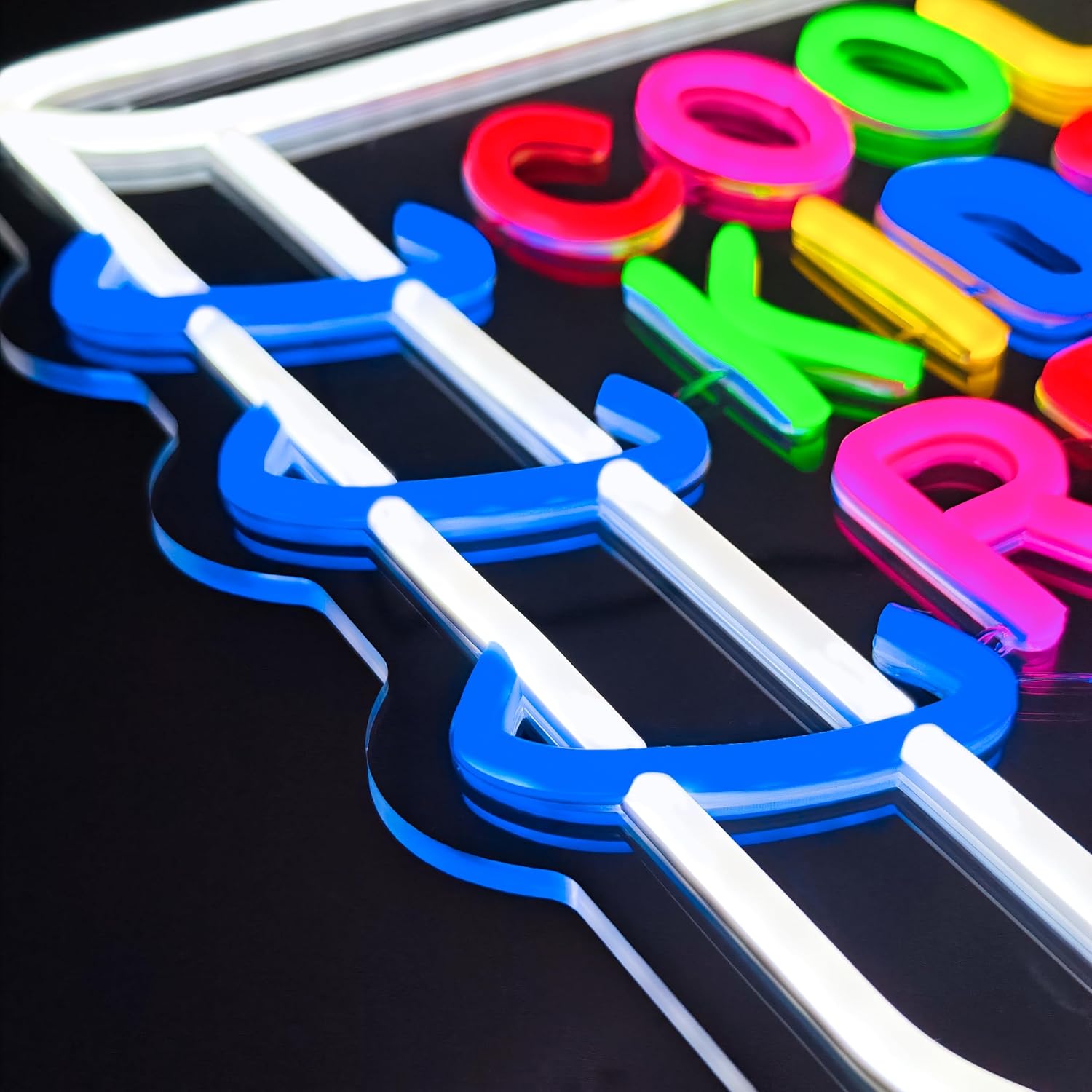 Cool Kids Read Books Neon Sign - Book Party Games ulasan dan harga