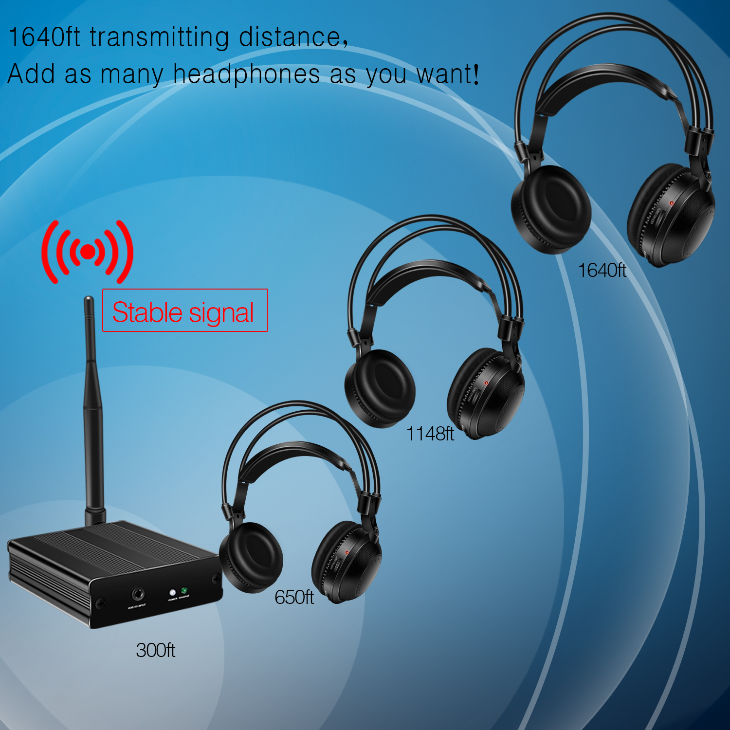 Silent Disco Wireless Headphon - Party Games Mobile ulasan dan harga