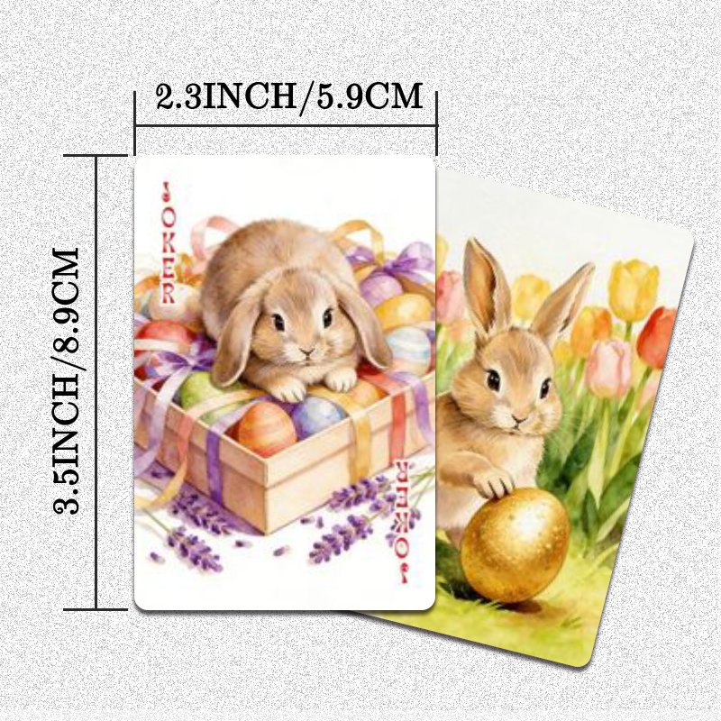 54pcs Standard Playing Cards f - Party Games Bunny ulasan dan harga