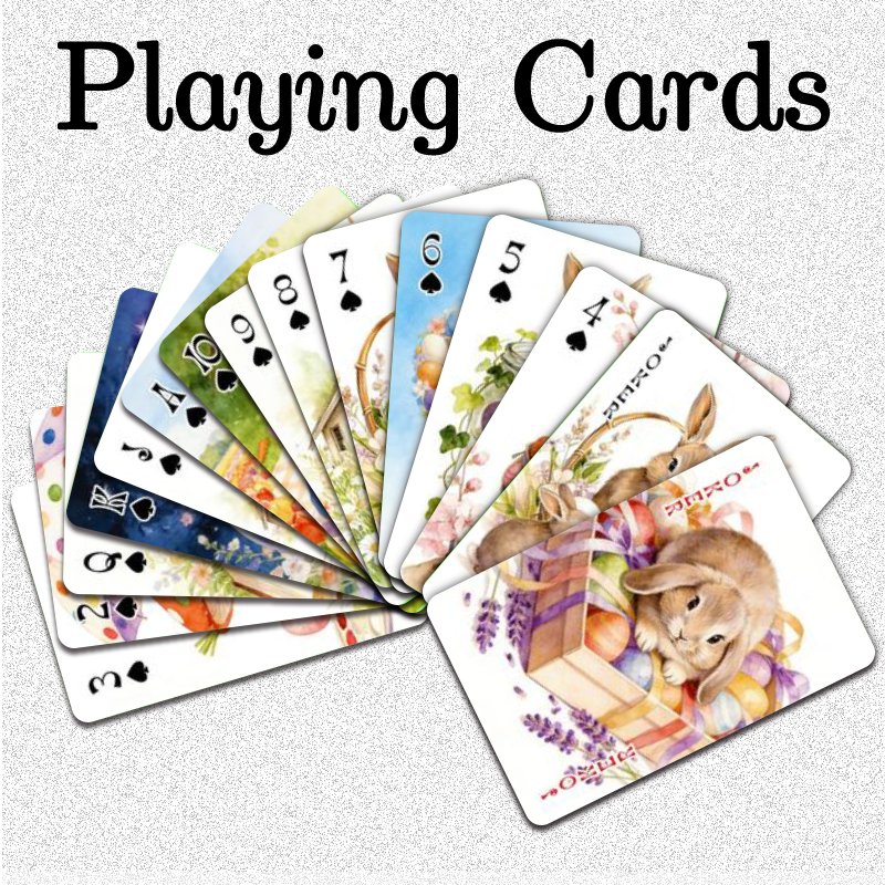 54pcs Standard Playing Cards f - Party Games Bunny ulasan dan harga