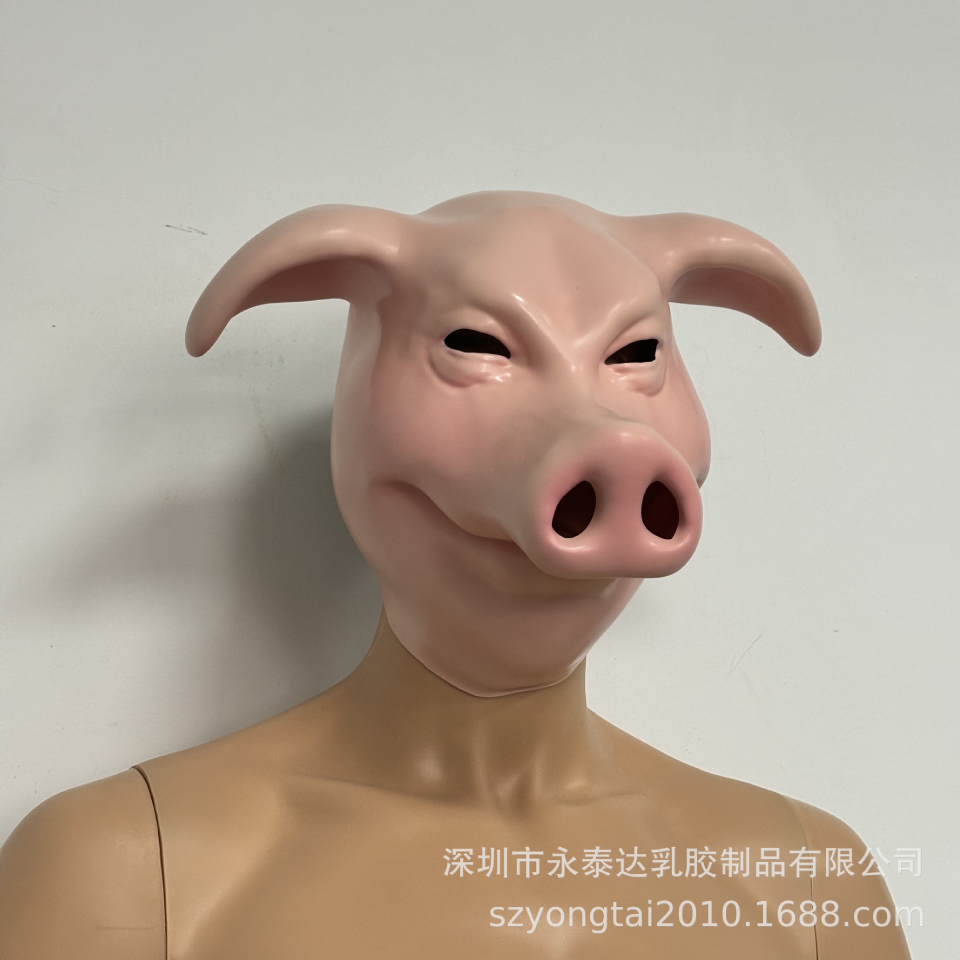 Funny Pig Head Costume Cosplay - Party Games Stream ulasan dan harga