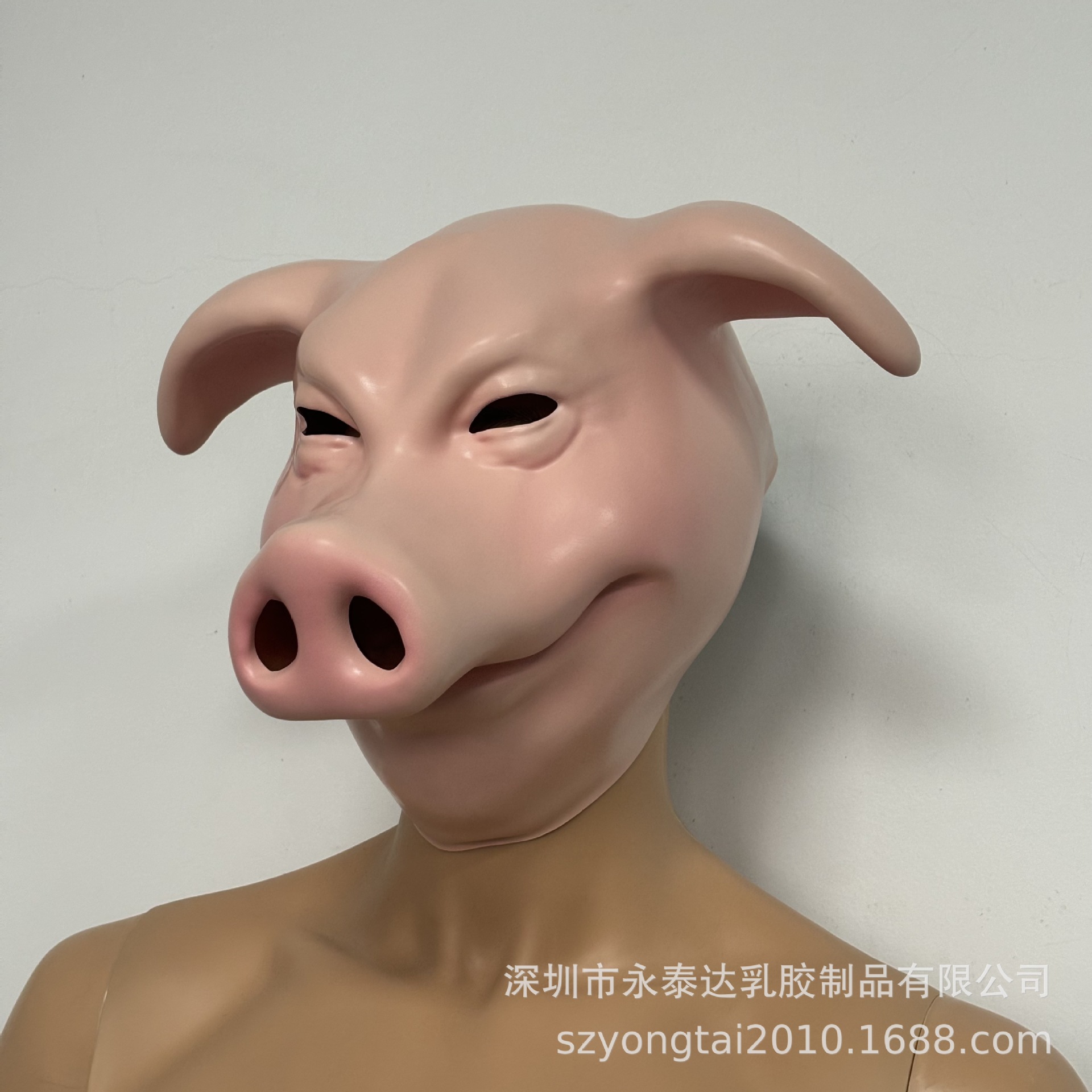 Funny Pig Head Costume Cosplay - Party Games Stream ulasan dan harga
