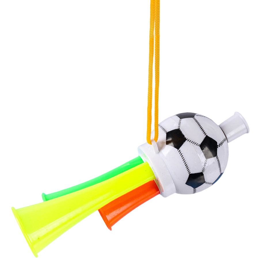 3/6pcs 3-Hole Plastic Football - Party Games No Props ulasan dan harga