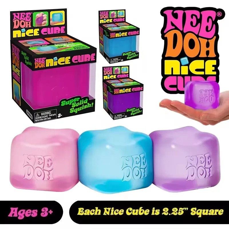 NeeDoh Squishy Schylling Atomi - Party Games Crazy ulasan dan harga