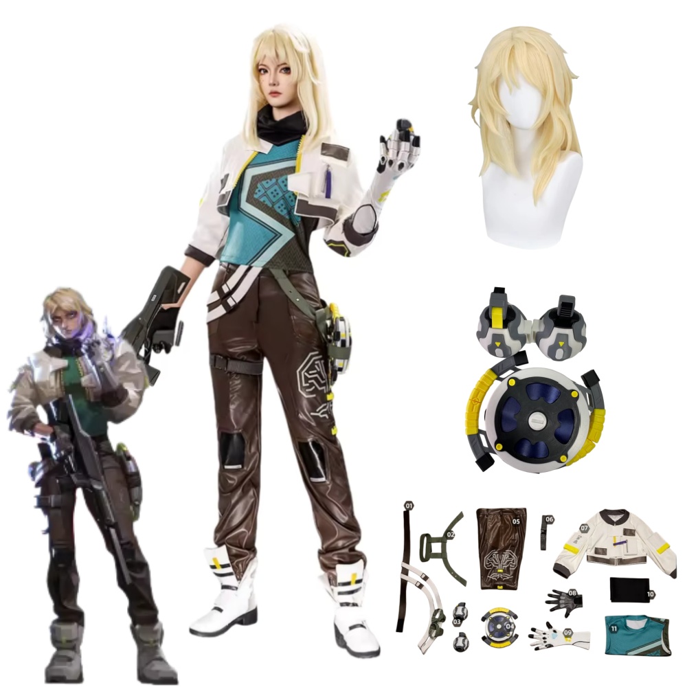 Deadlock Cosplay Costume Props - Party Games Kit ulasan dan harga