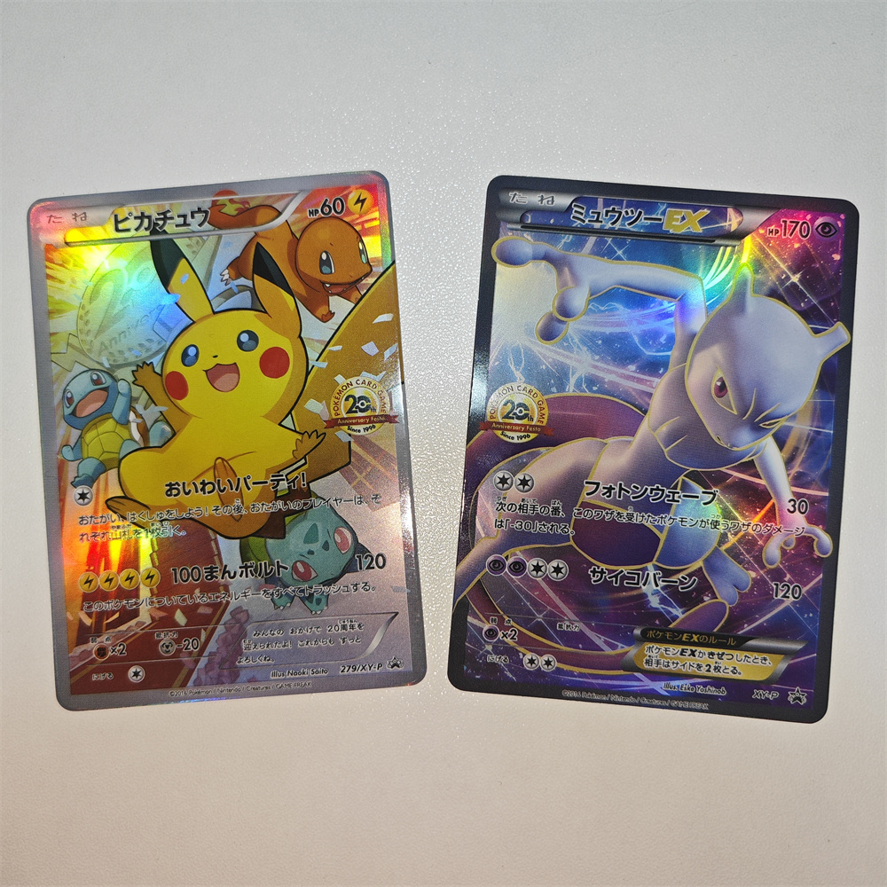 20th Edition Cards PTCG Mewtwo - Party Games No Props ulasan dan harga