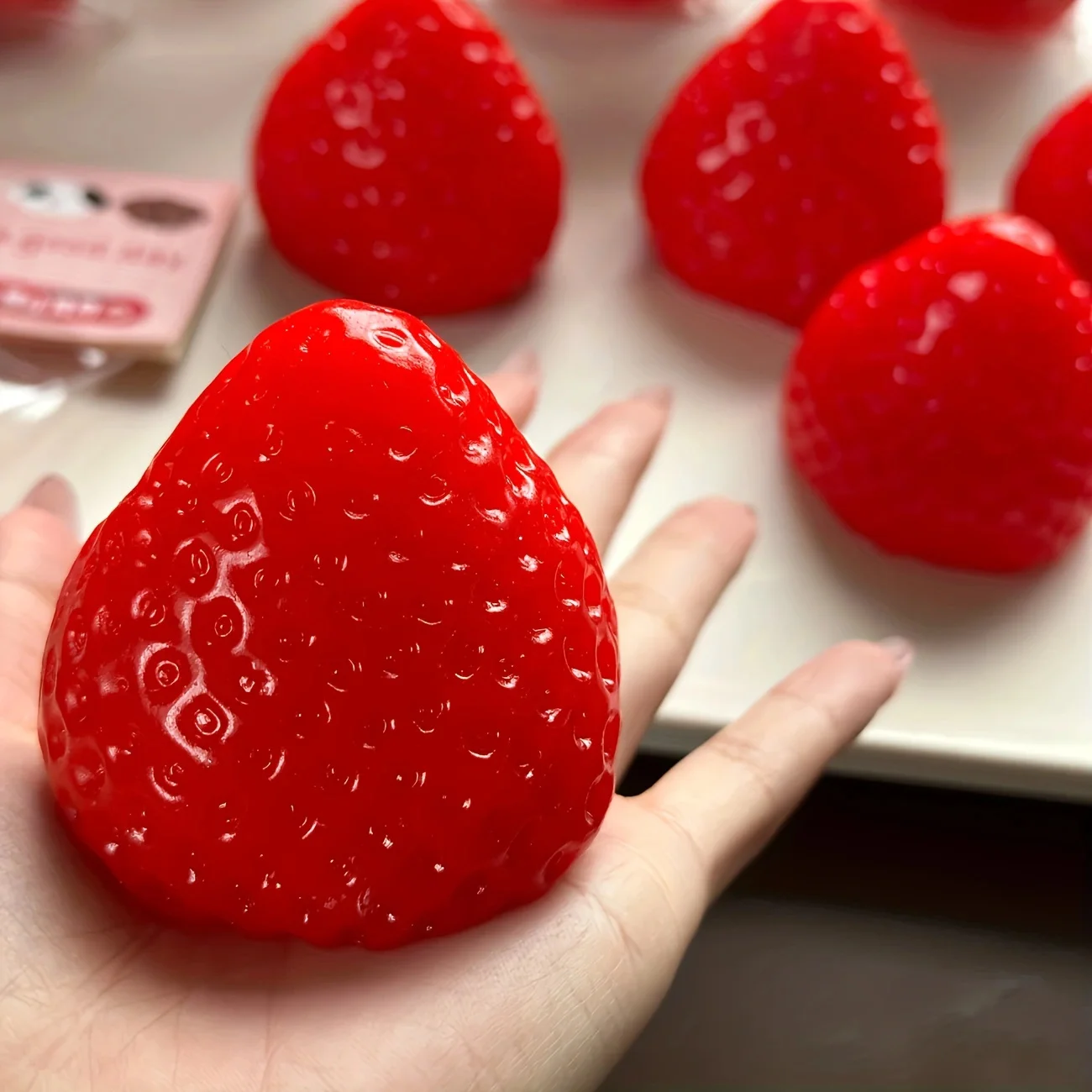 Strawberry Taba Squishy Fidget - Party Games Crazy ulasan dan harga