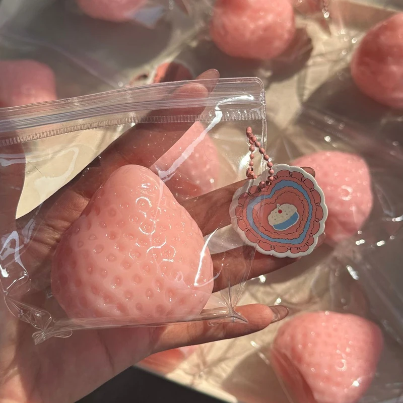 Strawberry Taba Squishy Fidget - Party Games Crazy ulasan dan harga
