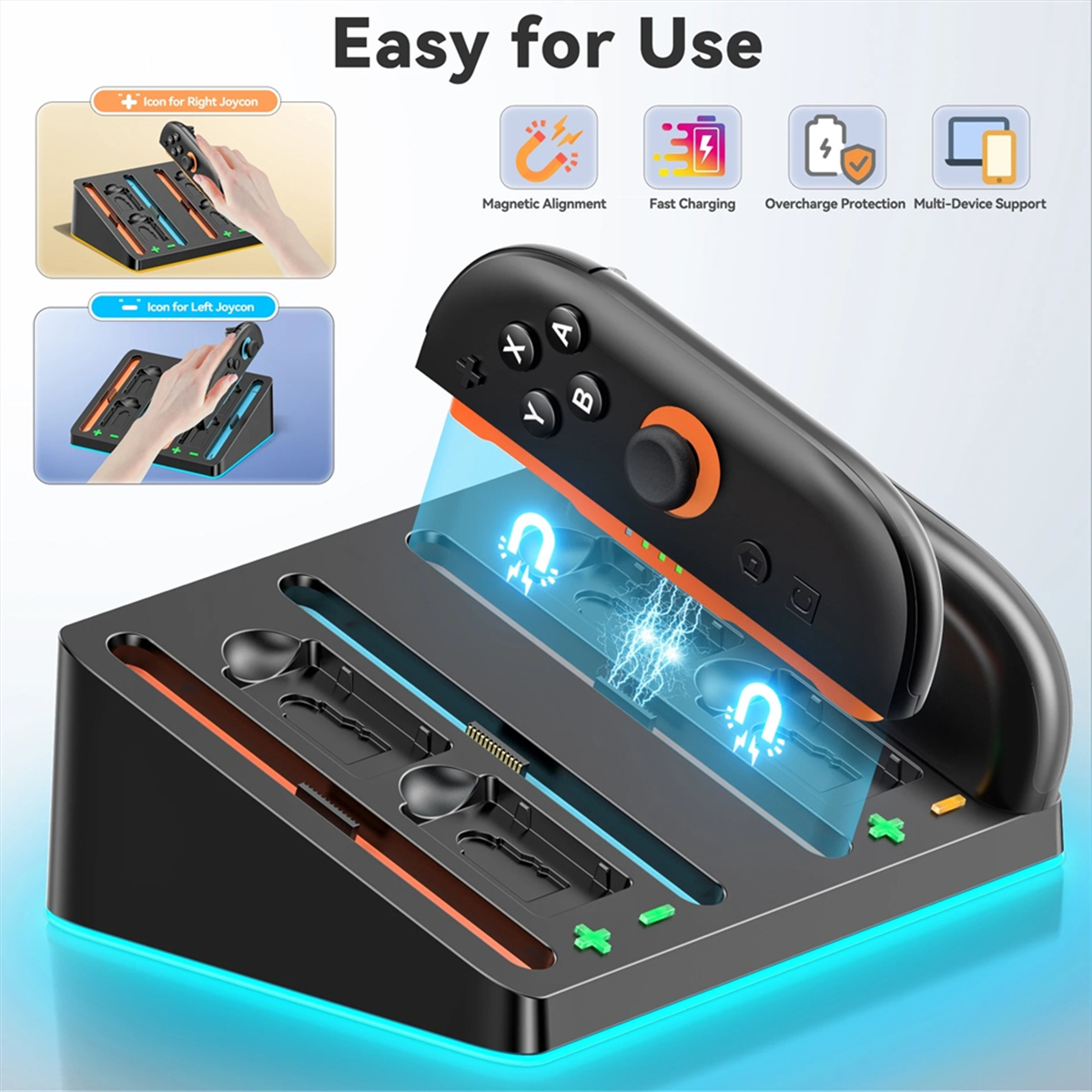 New 3C-Charging Dock for Switc - Party Games Switch 2 ulasan dan harga