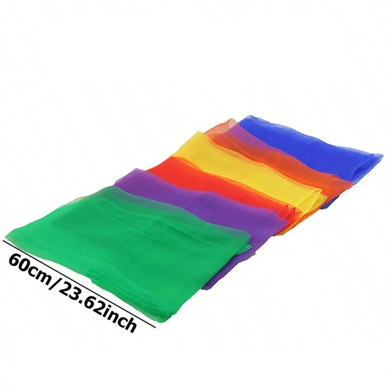 Six Color Silk Scarf Party Fav - Party Games No Props ulasan dan harga
