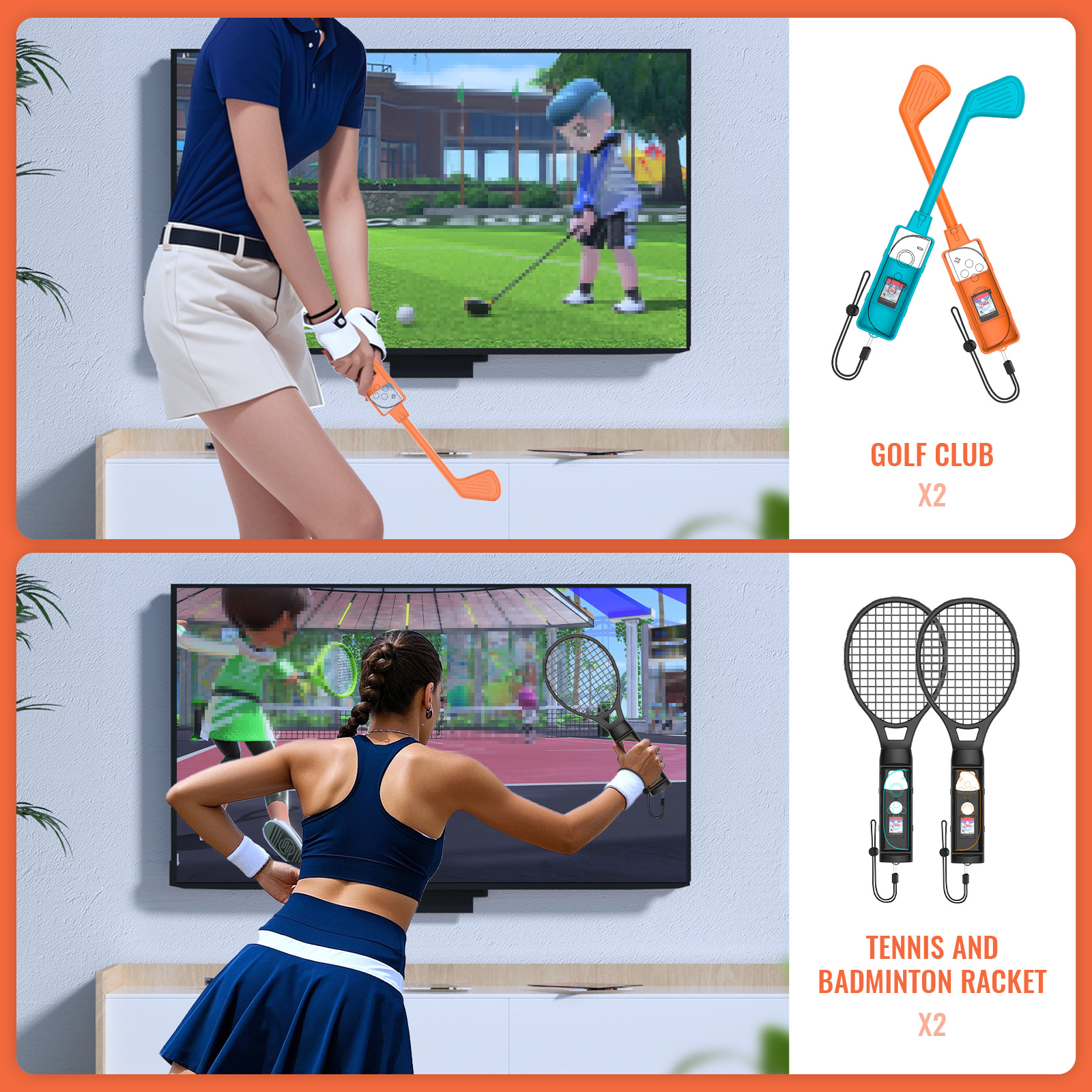 12 in 1 Sports Accessories Set - Party Games Nintendo Switch ulasan dan harga