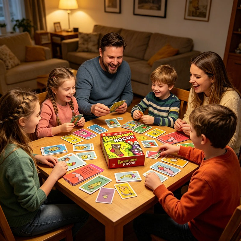Russian Version Stinky Sock Ca - Party Games Best ulasan dan harga
