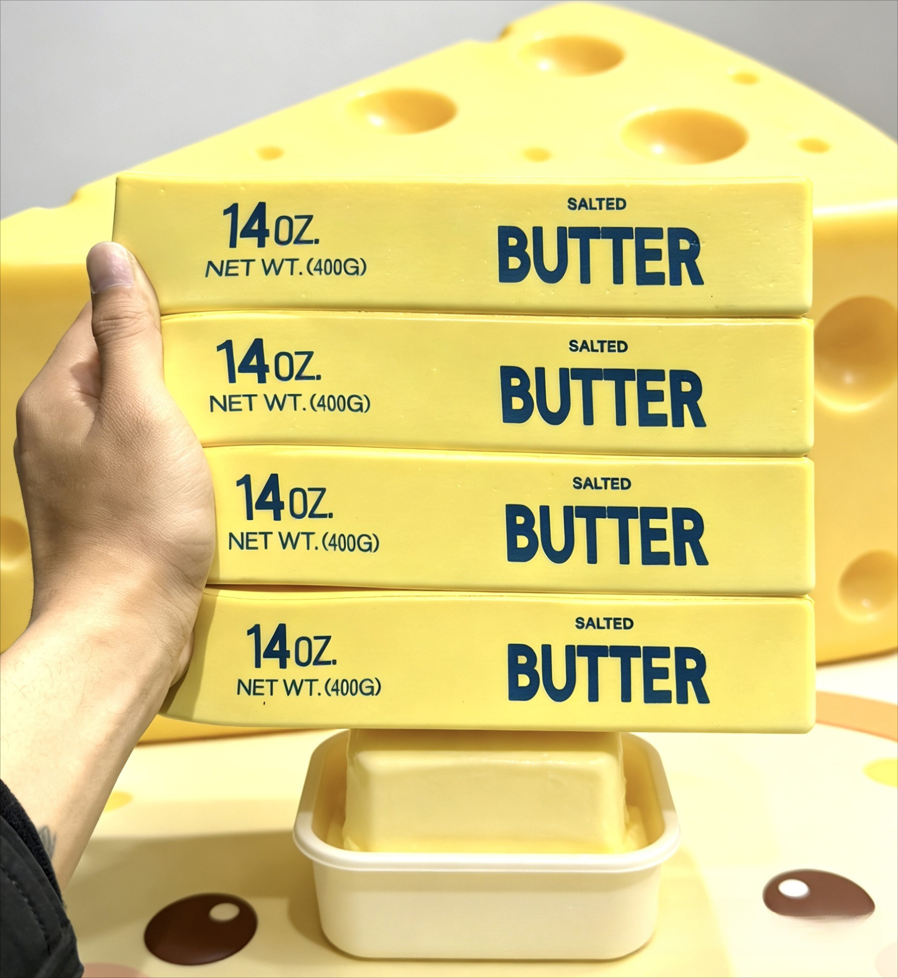 23cm Soft Slow Rebound Butter  - Party Games Crazy ulasan dan harga