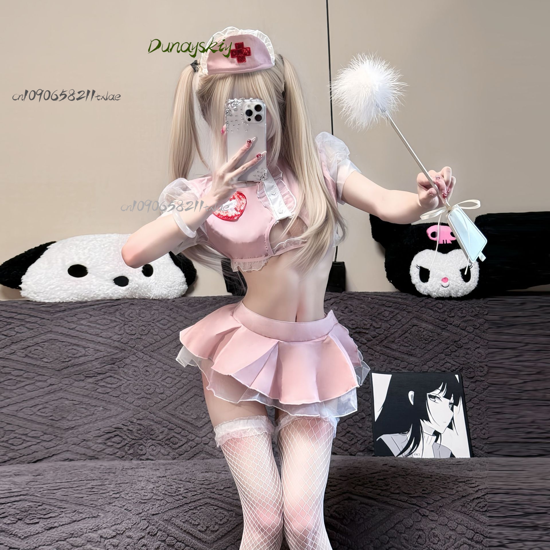 Sexy and cute nurse costume Go - Party Games Bunny ulasan dan harga