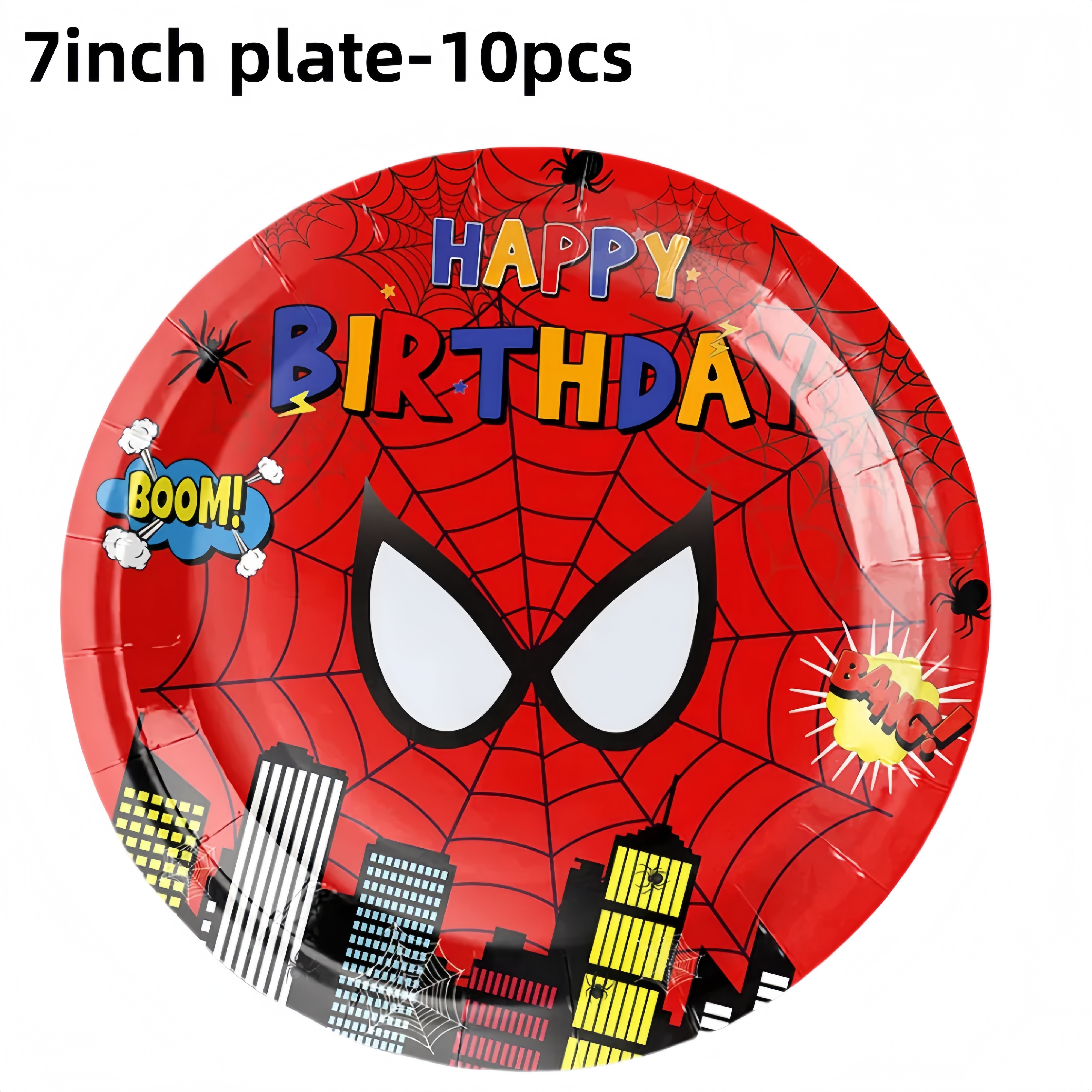 Spiderman Birthday Party Decor - Party Games Crazy ulasan dan harga