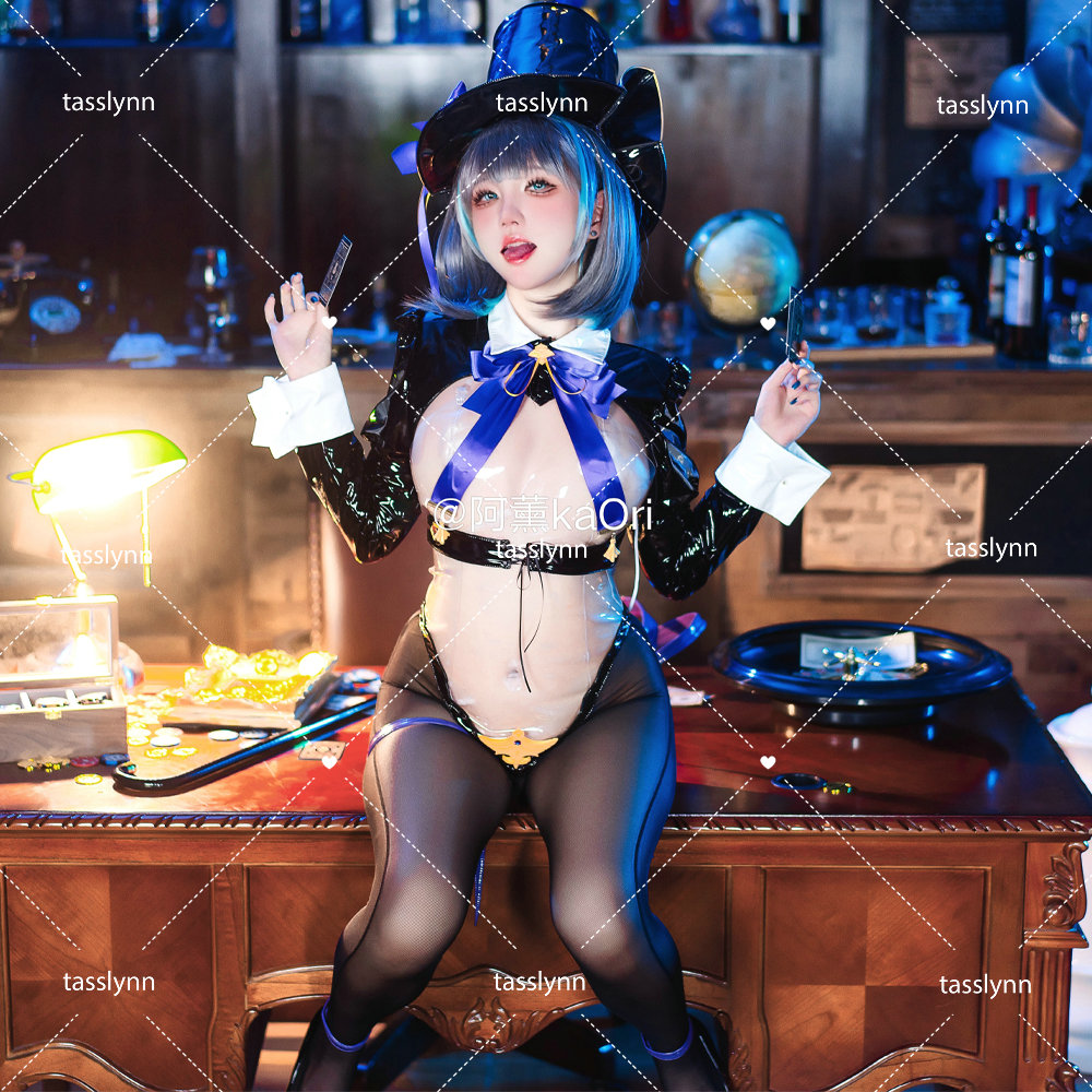 Cheshire Azur Lane Cosplay Cos - Party Games Bunny ulasan dan harga