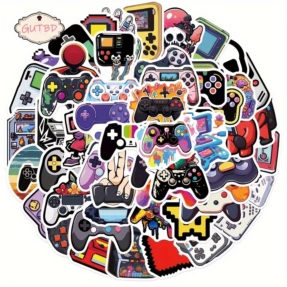 50Pcs Game Handle Stickers for - Party Games Mobile ulasan dan harga