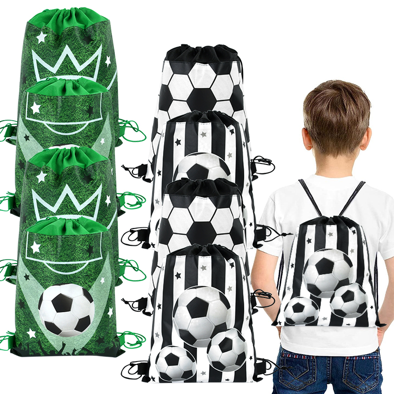 Soccer Party Non-woven Drawstr - Party Games Gender Reveal ulasan dan harga