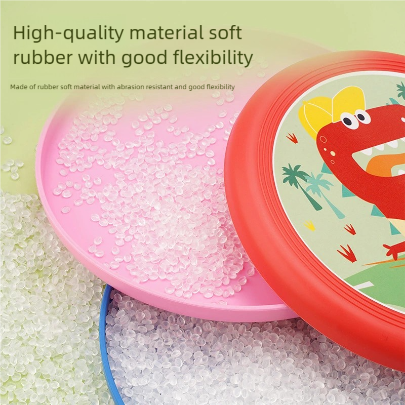 Kids Soft Rubber Frisbee Carto - Frisbee Freestyle Disc ulasan dan harga