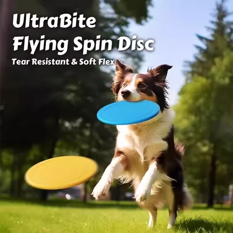 Bite Resistant Dog Flying Disc - Frisbee Freestyle Disc ulasan dan harga
