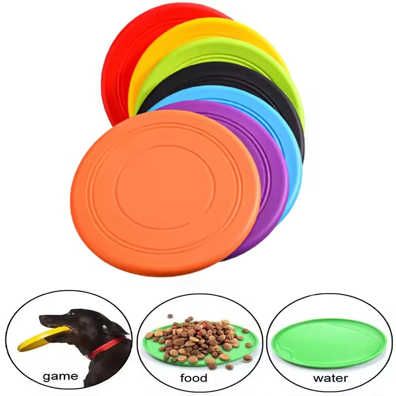 Bite Resistant Dog Flying Disc - Frisbee Freestyle Disc ulasan dan harga